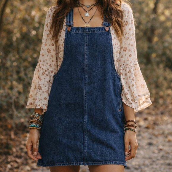 Madewell Dresses & Skirts - Madewell NWT Womens Size Small Denim Overall Mini Dress